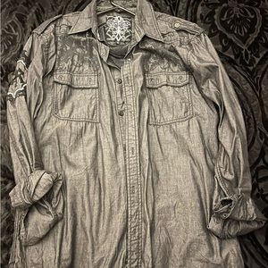 Roar dress shirt, great condition! Black